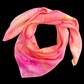 Jacquard Silk Wild Rag- “Neon Sunset”