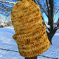 hand-dyed merino wool stocking cap beanie