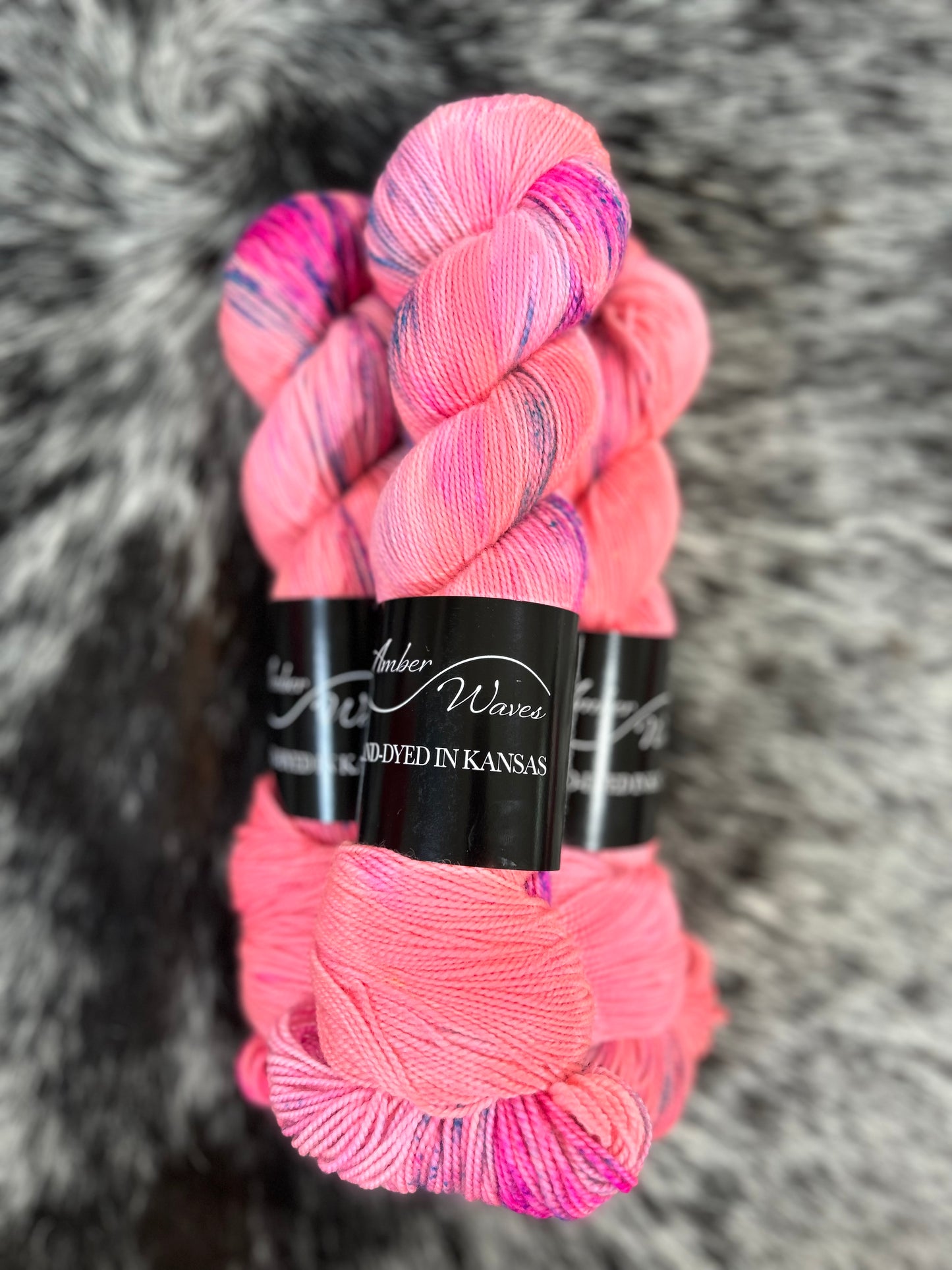 “Coral Reef”- Cashmere Twist Sock | Hand-Dyed Yarn