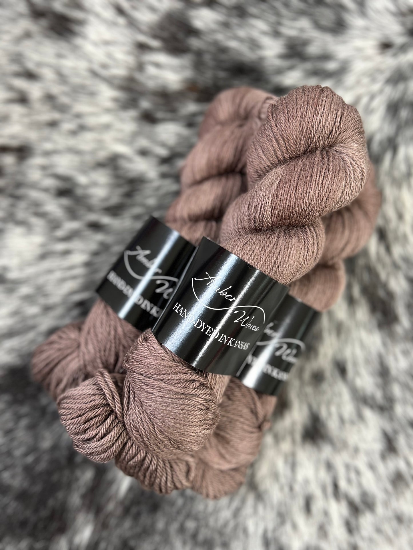 “Teddy Bear”- Natural Silk Merino DK | Hand-Dyed Yarn