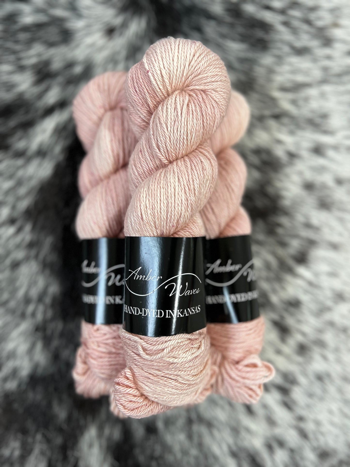 “Blush”- Natural Silk Merino DK | Hand-Dyed Yarn